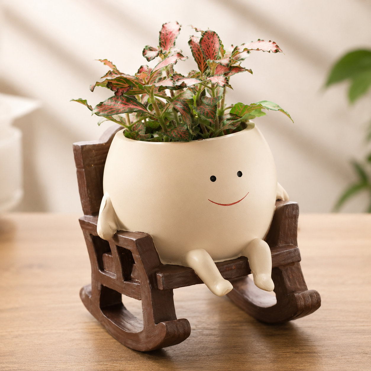 Happy Rocker Planter